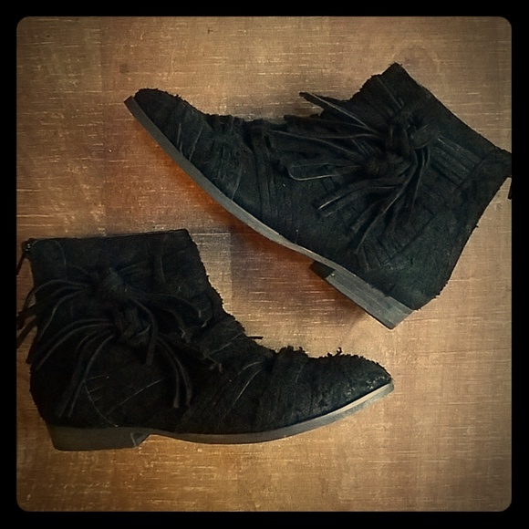 Free People Shoes - Free People Decade Leather Boots 37